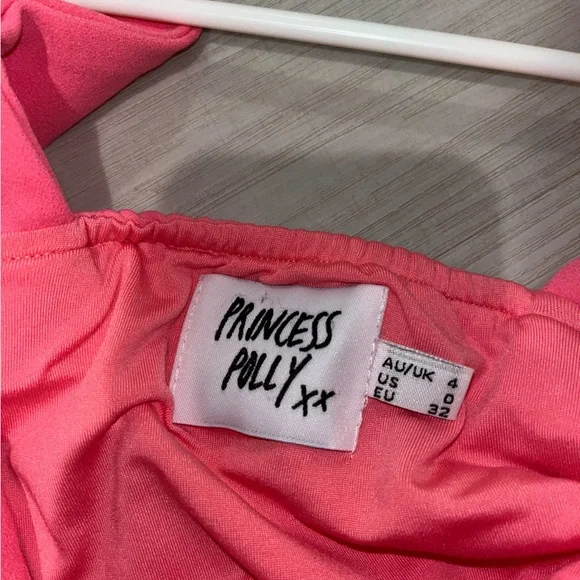 Princess Polly Pink Torin Top Size Zero (0) - Picture 5 of 6